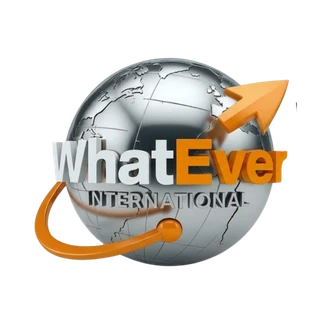 WhatEver International globe logo