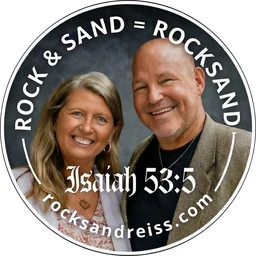 ROCKSAND the BRAND badge: ROCK & SAND