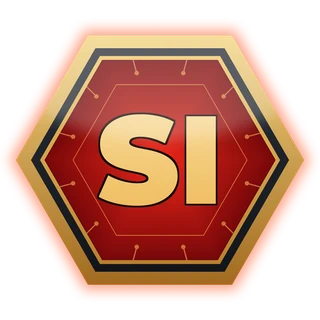 SI SUPER Intelligence ROBOTS emblem